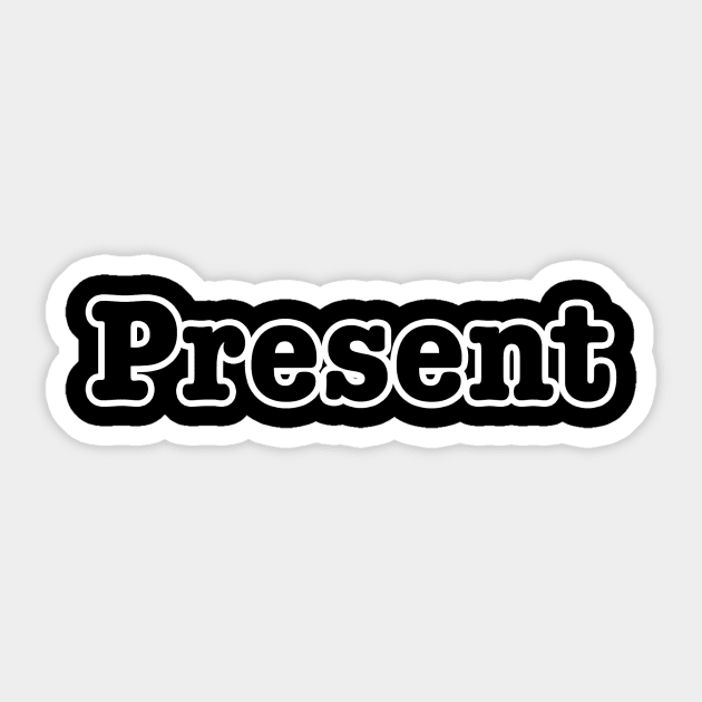 Present Sticker by lenn